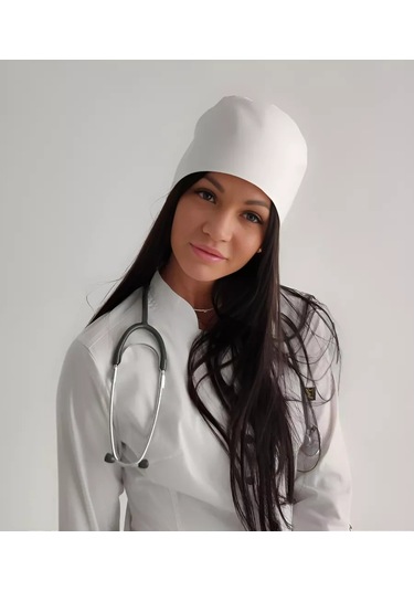 Lenima Tıbbi Beyaz Bone 213362171