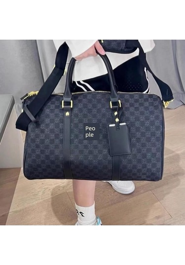 Carrier- Geniş Hacimli Oxford Seyahat Çantası - Genç Mavi