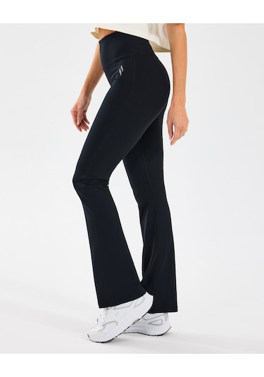 Skechers W Basic Flare Legging Kadın Siyah Tayt S2510201-001 SiYAH