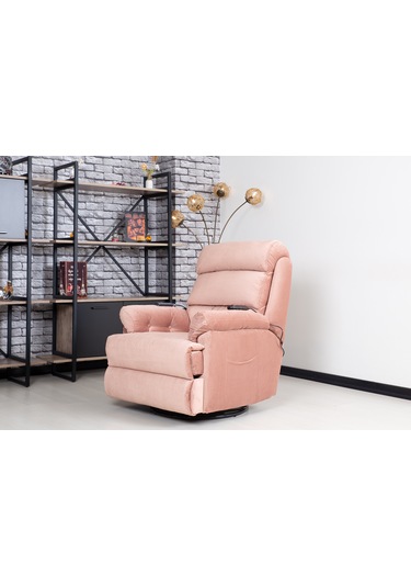 Teknokonfor Dante Masajlı Sallanır Dönerli Baba Tv Koltuğu