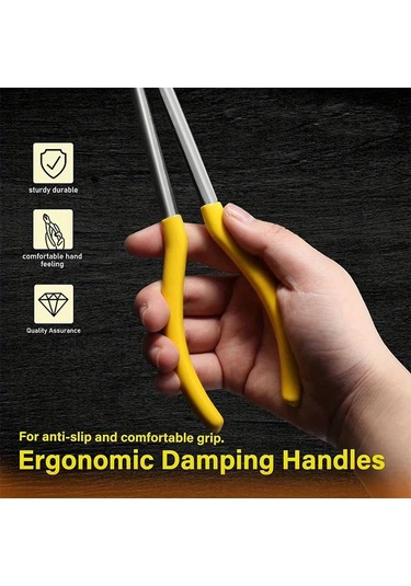 "11" Premium Uzun Erişimli Buji Pensesi - Güvenli Halka Burun