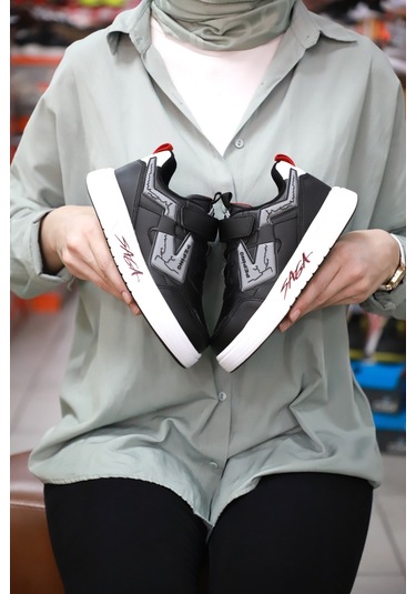 Kidessa 2074-pepino Anatomik Tabanlı Ultra Hafif Unisex Siyah Beyaz Çok Renkli