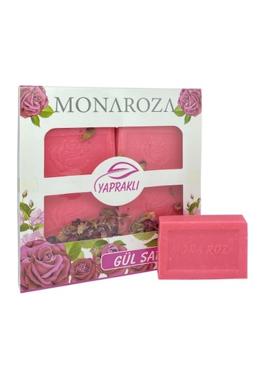 Monaroza Yapraklı Gül Sabunu 4 x 300 G