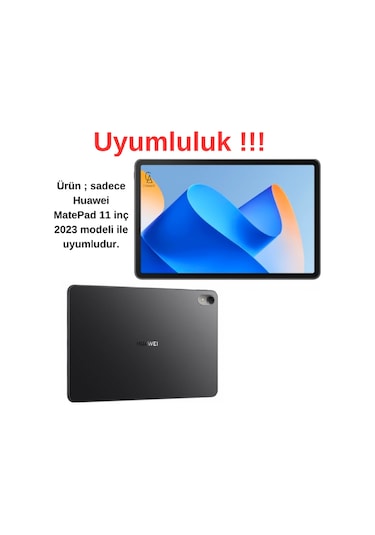 Huawei Matepad 11 2023 İle Uyumlu Tablet Kılıf Smart Özellikli Uyku Modlu Kapaklı Tablet Kılıfı