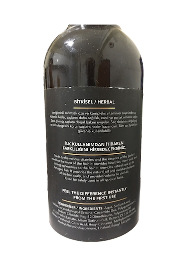 Habipoğlu Sarımsak Özlü Şampuan 400 ML