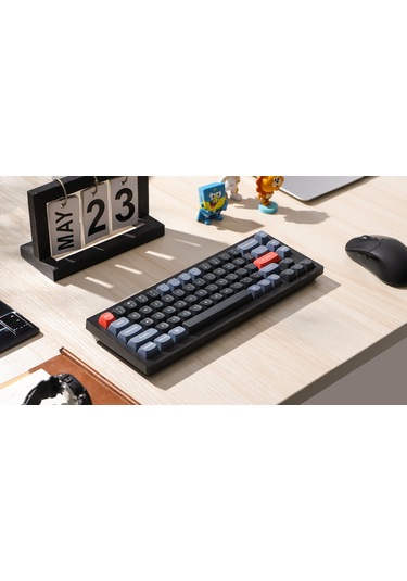 Keychron V2-C3 QMK Custom Brown Switch RGB HotSwap Full Assembled Mekanik Klavye