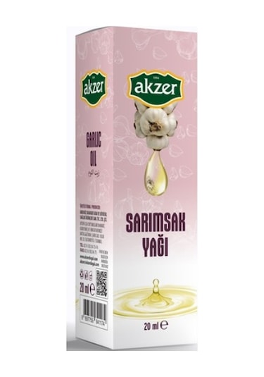 Akzer Sarımsak Yağı 20 ML