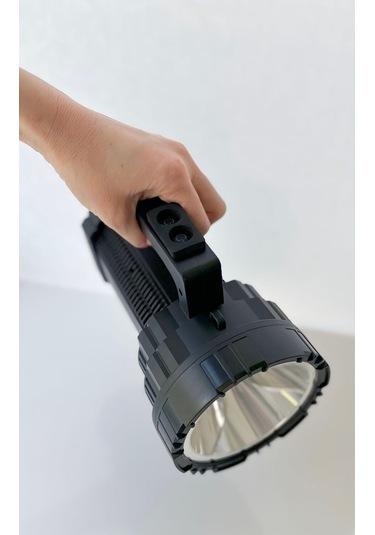 Hatsanparts Gold-police Gp-640 Şarjlı Yüksek Güçlü Enerji Tasarrufu Çok Fonksiyonlu El Feneri Çok Renkli