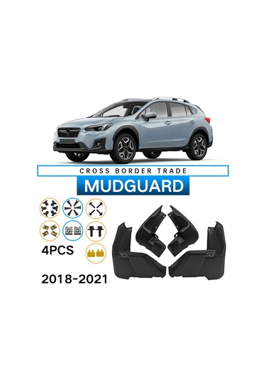 Anjiexun Subaru Xv 2018-2021 İçin Çamurluk Çamurluk Aksesuarları