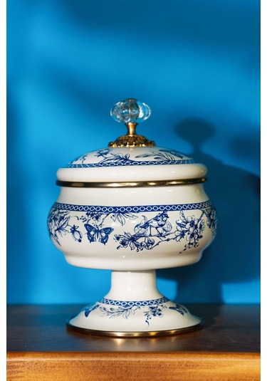 Bluskr-8324-4 Miss Betty 12 Cm Emaye Şekerlik 001