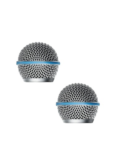 Adet Mikrofon Izgarası Mikrofon Izgarası Yedek Mikrofon Top Başlığı Mesh Beta58a Sm58 Pgx24 Slx24 İçin