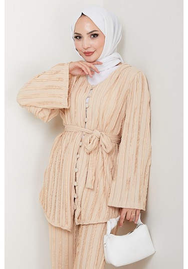 İlgen Fırfırlı İkili Takım 1610 - Taş Taş