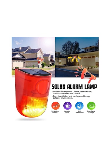 Hareket Sensörlü Solar Caydırıcı Yabani Hayvan Kovucu