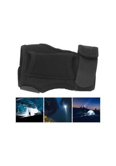 Kosona Nylon Eldiven Fener Kılıfı - 25-30mm Regülatif, 172-235mm Kol Çevresi İçin, Dalış-av-outdoor Uygun, Elle Serbest Kalma Diğer