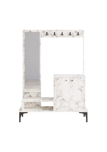 Decormet Andy Vestiyer Carrara Marble Çok Renkli