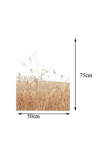 Suntek Magideal 1 Parça Doğa Manzara Tuval Duvar Sanatı Ev Çimen