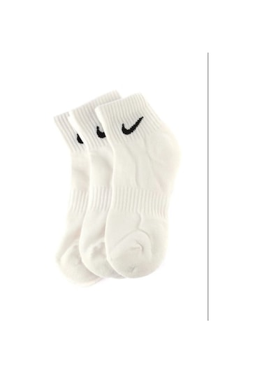 Nike Çorap - Everyday Cush Ankle 3pr - Sx7667-100 Beyaz