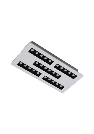 6500k Beyaz - 45 Derece - Siyah Beyaz