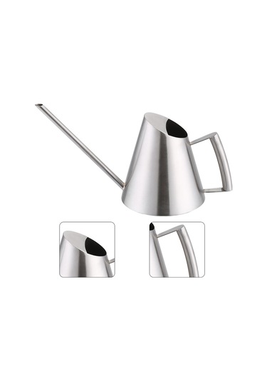 Lemestar 400ml Paslanmaz Çelik Uzun Damak Sulama Kasa - Ev Bitkileri, Balkon Ve Bahçe İçin Dayanıklı Ve Pratik