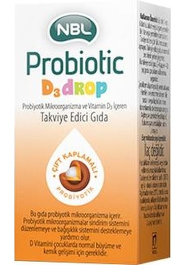 Nbl Probiotic D3 Drop 7.5 Ml Damla