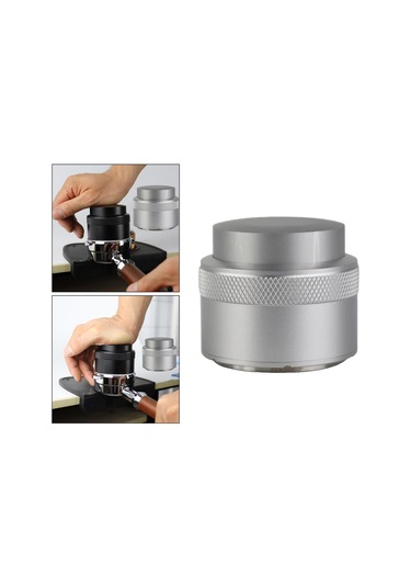 Suntek 51mm/58mm Kahve Dağıtıcı Kahve Sebili Toz Çekiç Paslanmaz Çelik Gümüş 58mm