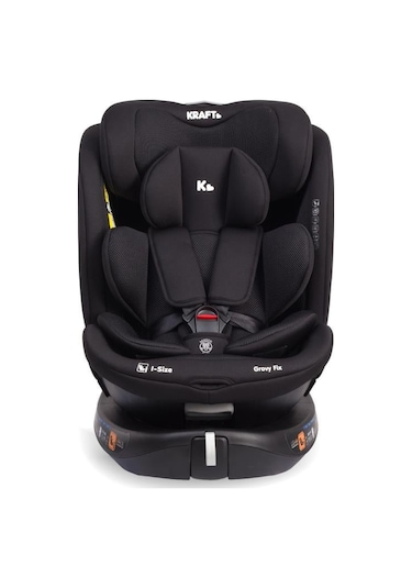Kraft Grovy Fix İ-size 40-150 Cm 0-36 Kg Oto Koltuğu Siyah