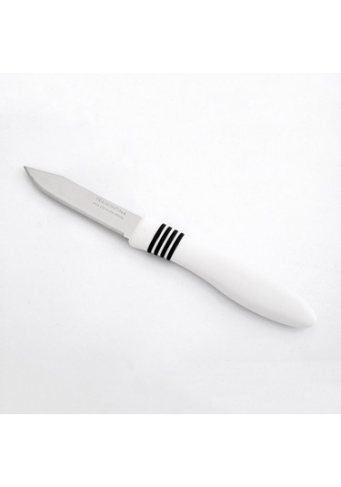 Tramontina Lazer Kesim Domates Sebze Meyve Bıçağı Beyaz 12 Adet Beyaz