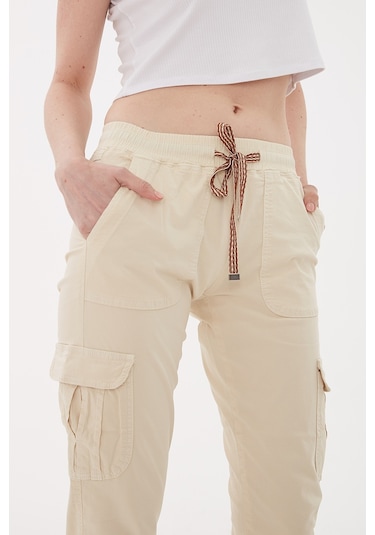 Fashion Friends Kadın Pantolon 24y0311k1 Bej