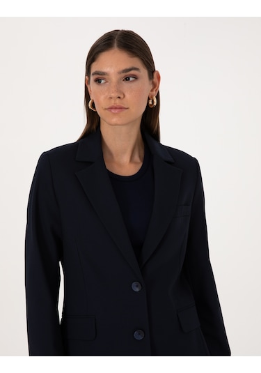 Pierre Cardin Kadın Lacivert Ceket 50309891-vr033 Lacivert