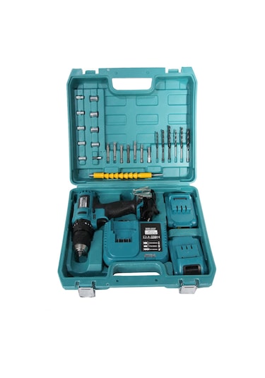 Bulldoze B-Force 24V 5Ah Darbeli Çift Akülü Şarjlı Vidalama Matkap + 27 Parça Usta Set