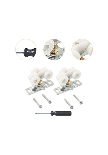 Suntek Sürgülü Cep Kapısı Silindirler Montaj Tornavida-ile