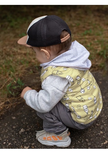 Murat Baby-corgikids Yastıklı Sıcak Yelek Demi-sezon 436971807 Gri