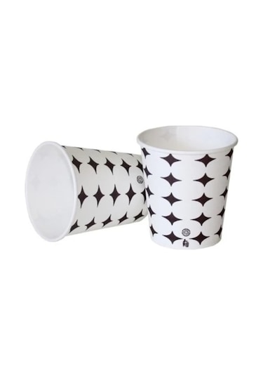Karton Bardak Yıldız Desenli 4 Gr 7 Oz - 50 Adet (533387206)