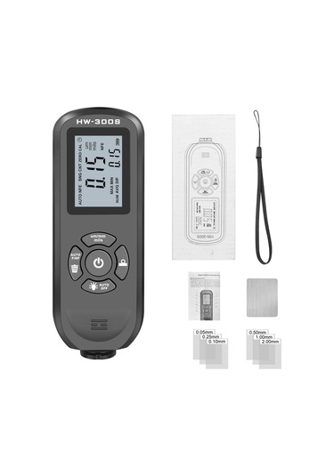 Suofeng Yüksek Hassasiyetli Lcd Dijital Otomobil Film Kalınlık Ölçer, Üç Prob Modu Ve Veri İstatistiği İle Otomotiv Boya Kaplama Test Cihazı