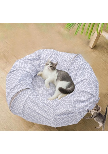 Suntek Kedi Tünelleri Yatak Kapalı Kediler Kitty Kitten
