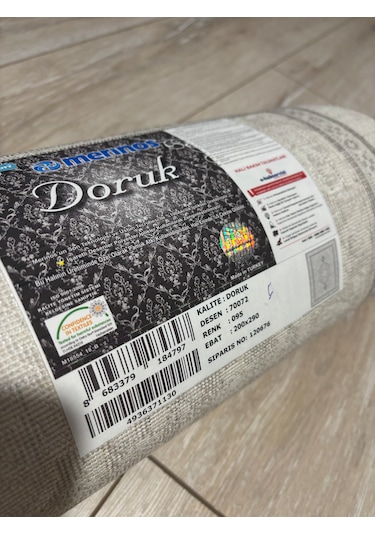 Merinos Halı Doruk %100 Akrilik 200x290 +yatışmaz + 8 Mm Hav