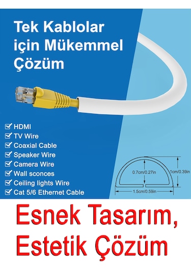 Greentech Esnek Kablo Kanalı / Gt-kk05