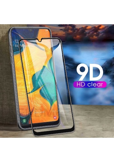 Samsung Galaxy M32 Kırılmaz Cam 9D Ekran Koruyucu Tam Kaplar
