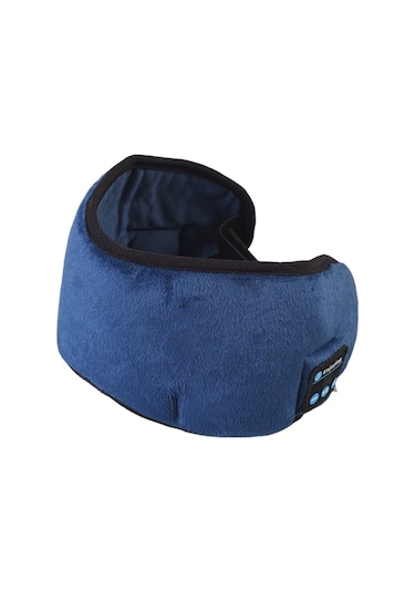 Konesam Mavi 3d Bluetooth Göz Maske Kulaklığı: Akıllı Kablosuz Müzik/arama,透气 Uyku Işık Engeli, Konforlu Tasarım