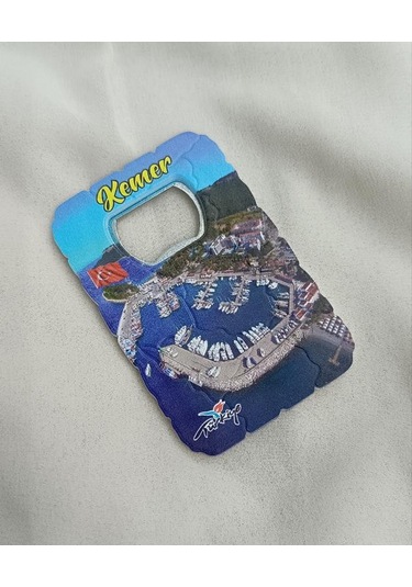 Magnet Açacak Gazoz Şişe Açacağı Mıknatıslı Buzdolabı Süsü Bayrak Deniz Çok Renkli