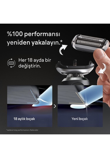 Braun Series 7 Elektrikli Tıraş Makinesi Yedek Başlığı, 74s