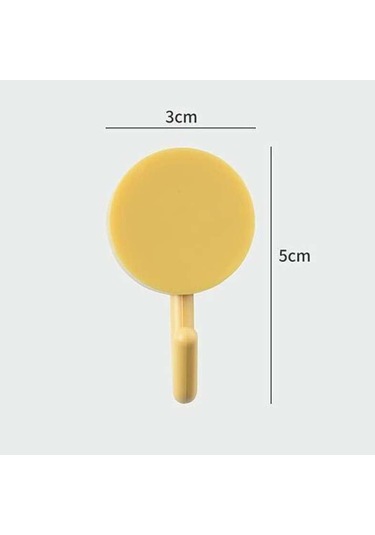 Kendinden Yapışkanlı Renkli Duvar Askı Renkli