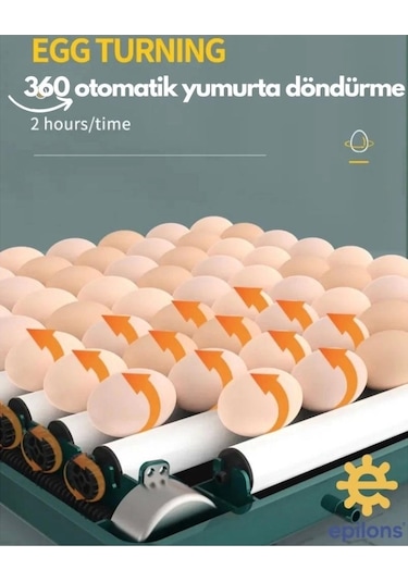 130'lu Kuluçka Makinesi Tam Otomatik