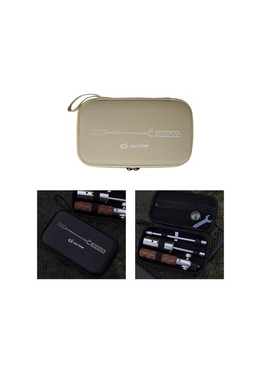 Homyl Açık Hava Kamp Gaz Meşalesi Saklama Çantası Haki Haki