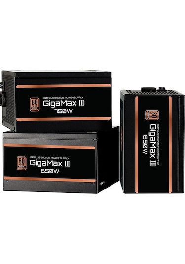 Zalman ZM850-GV3 GigamaxIII 850W +80 Plus Bronze Yarı Modüler Güç Kaynağı