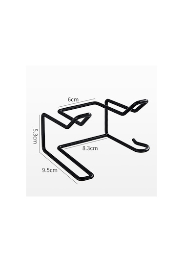 Suntek Saç Kurutma Makinesi Tutucu Banyo Saklama Kutusu Raf