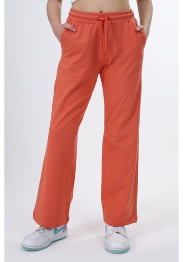 Toontoy Kız Çocuk Eşofman Alt Kiremit