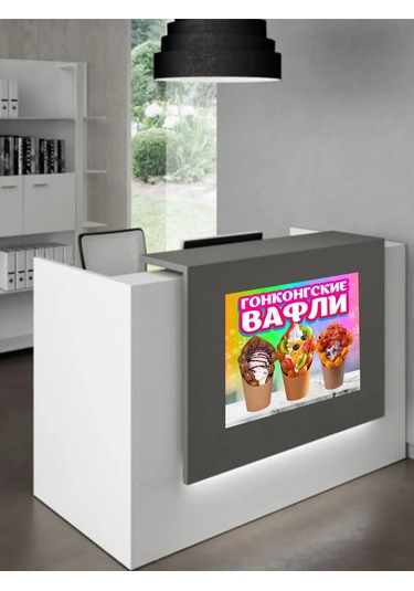 Mimitrend Hong Kong Waffle Çıkartması 441617514 Pembe