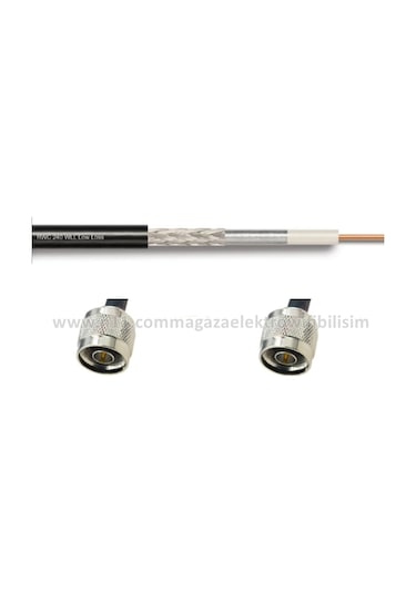 N erkek - N erkek 50 METRE LMR240/RWC240 Koaksiyel Kablo 50Ω