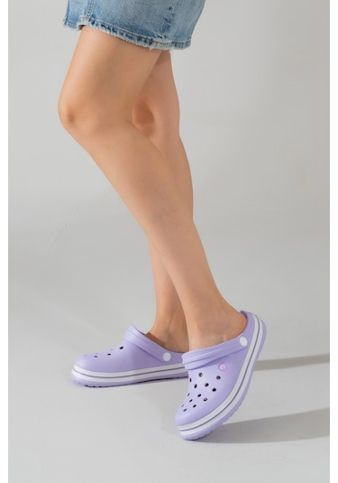 Carlaverde Doktor Hemşire Aşcı Havuz Günlük Comfort Terlik 5001 Lıla Lila